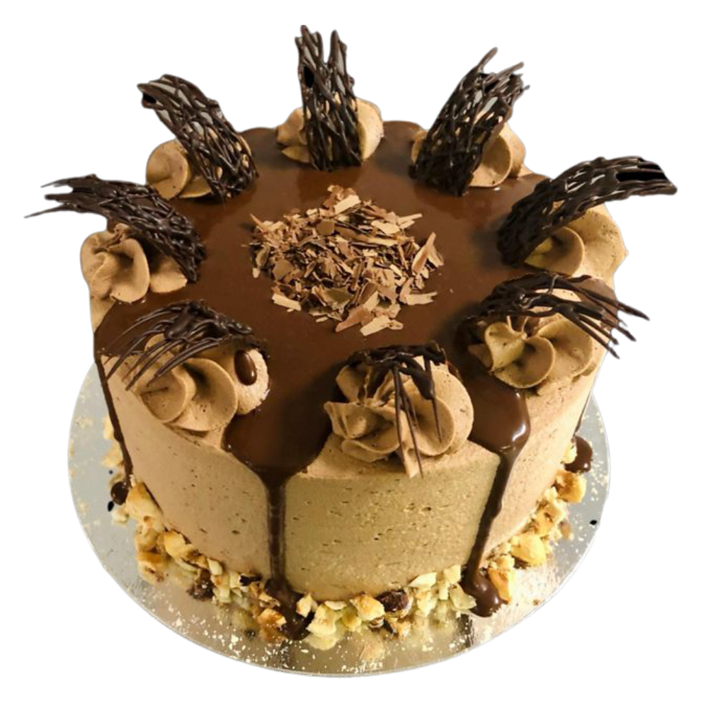Order Nutella Cookie Dough Cake Online in Bangalore - Happy Belly Bakes